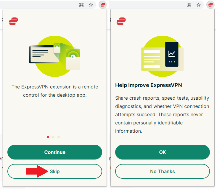 how to set up ExpressVPN Chrome Extension, part one