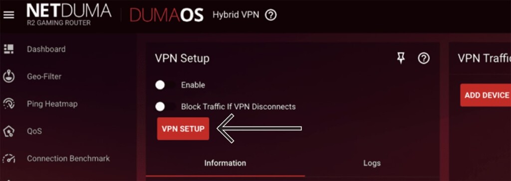 Setting Up VPN on Netduma R2