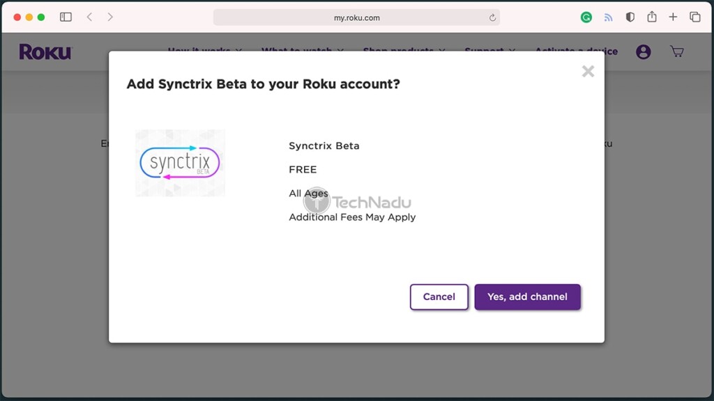 Synctrix for Roku