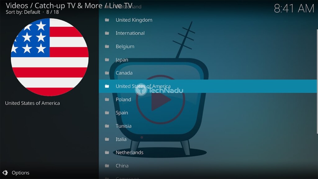 Catch UP & More Available Channels in the US