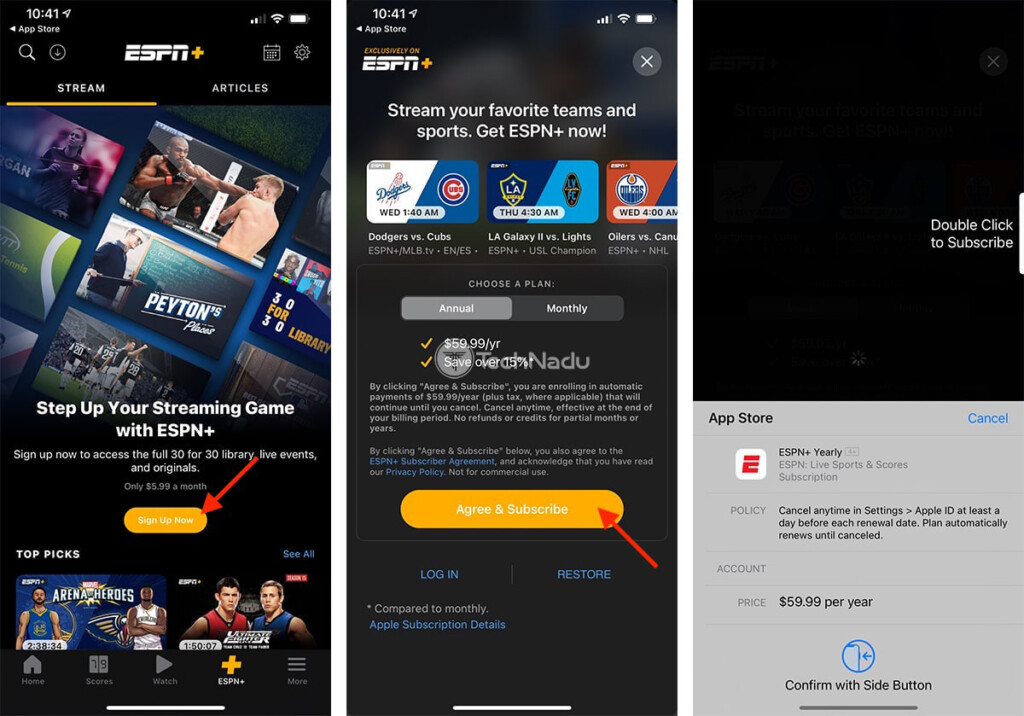 Purchasing ESPN Plus Subscription Outside US on iPhone