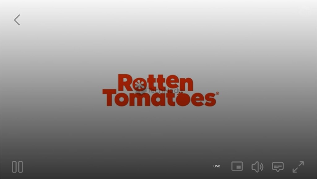 Watching Rotten Tomatoes Channel on Roku