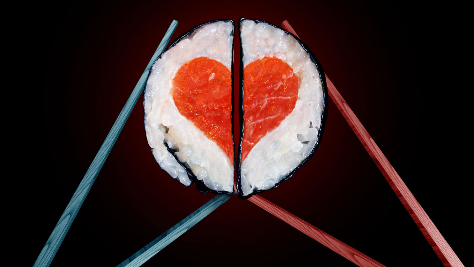 День влюбленных суши
