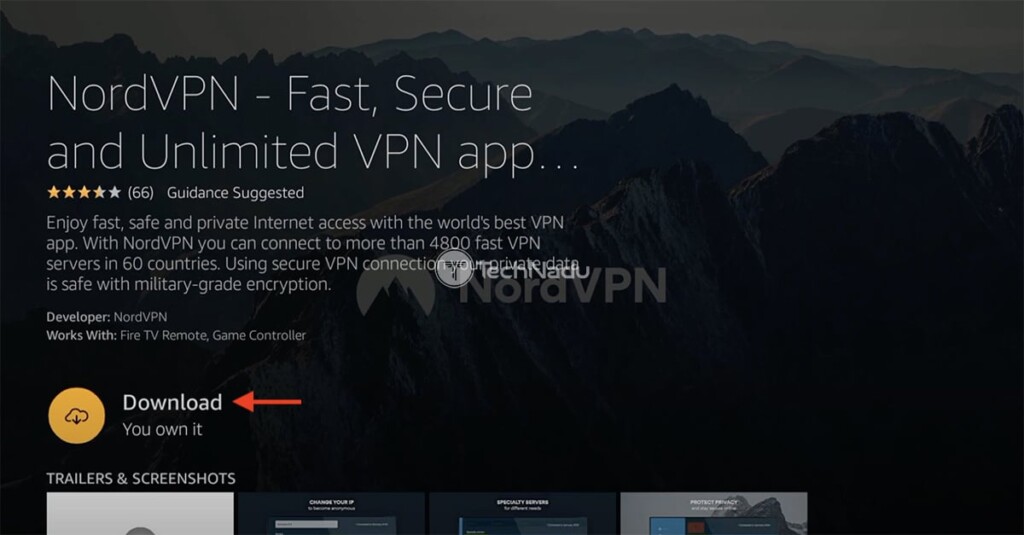 Step to Download NordVPN on Firestick