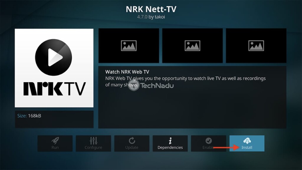 Final Step to Install NRK TV on Kodi