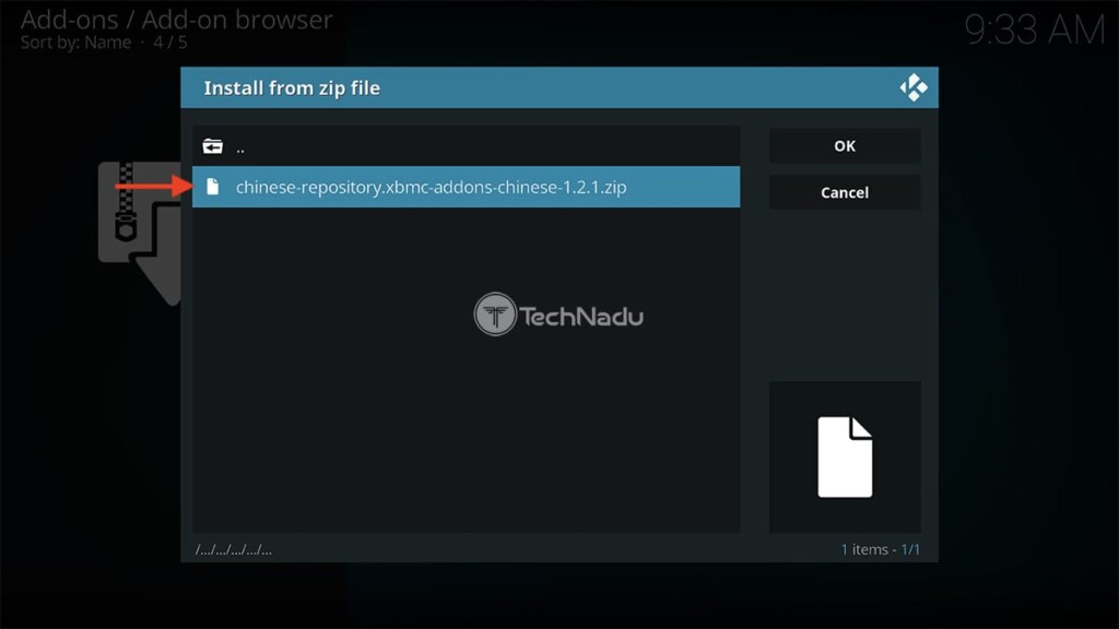 Installing Chinese Repository of Addons on Kodi