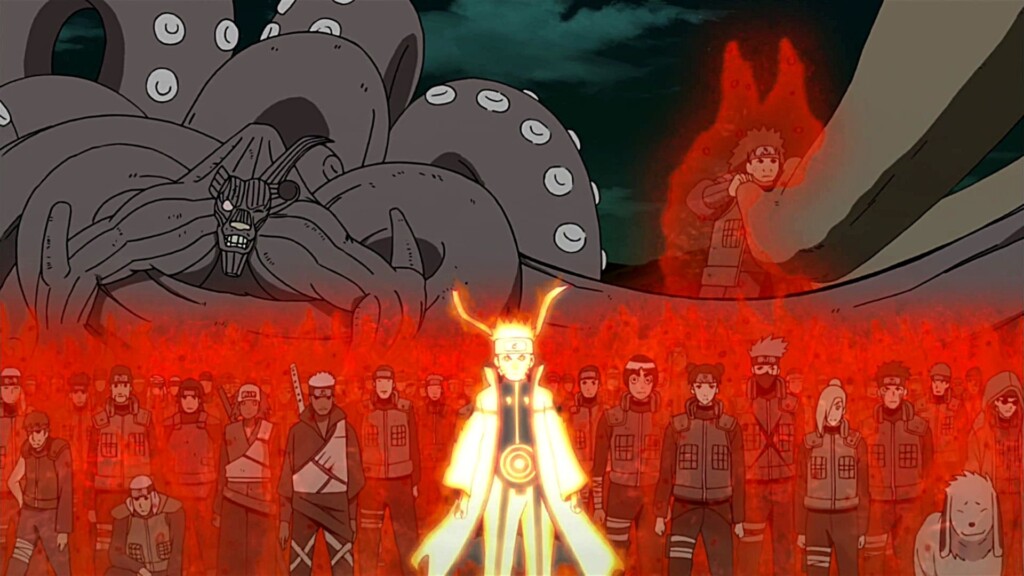 Naruto Powering up Every Member of the Shinobi Alliance