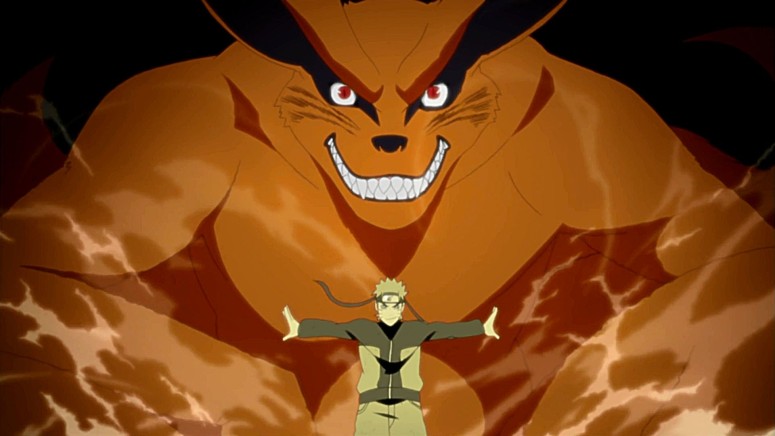 Naruto with Kurama