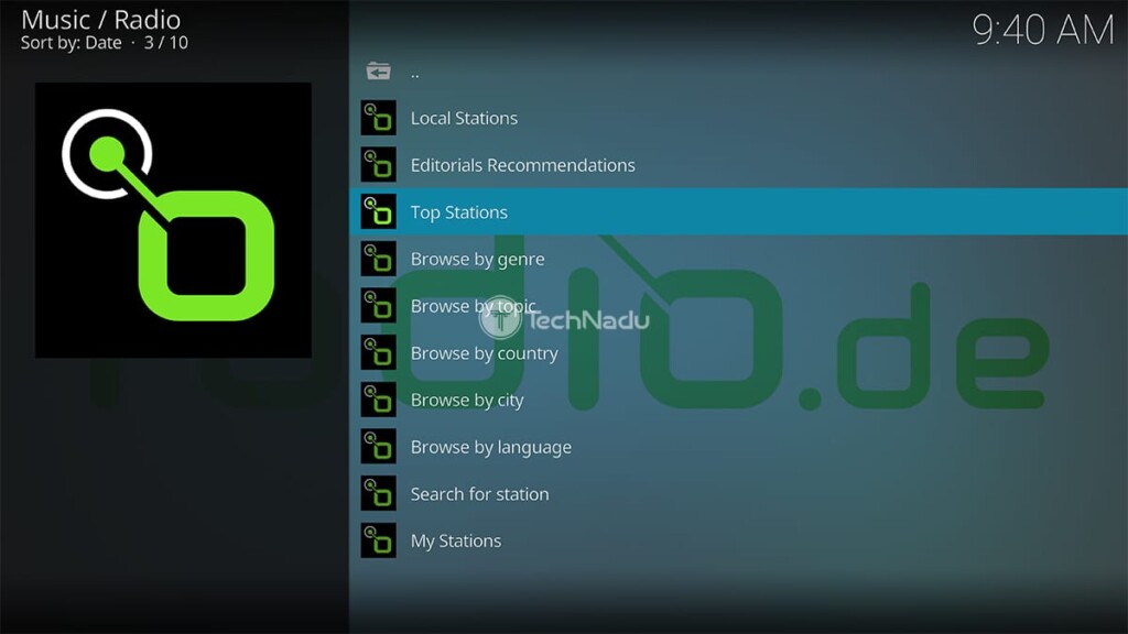 kodi addon webradio