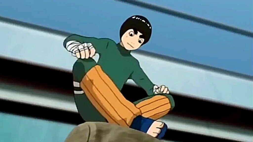 Rock Lee Removing Weights