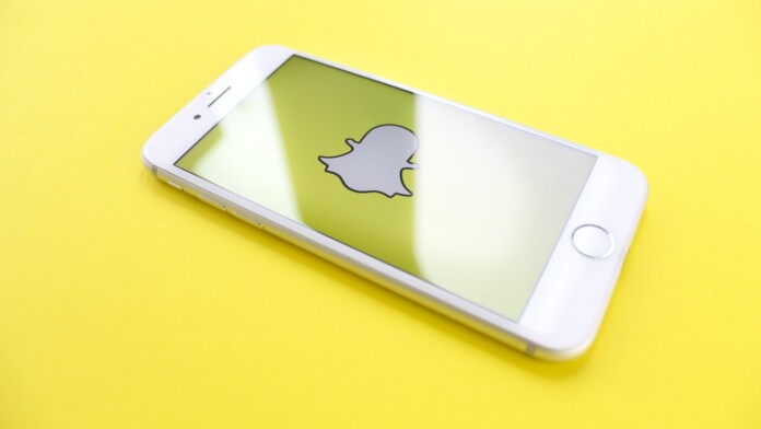Snapchat Logo On Iphone Screen