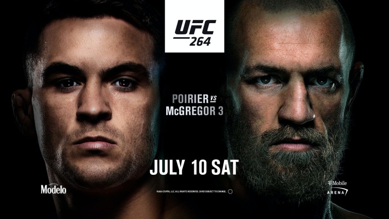 UFC 264: Dustin Poirier and Conor McGregor