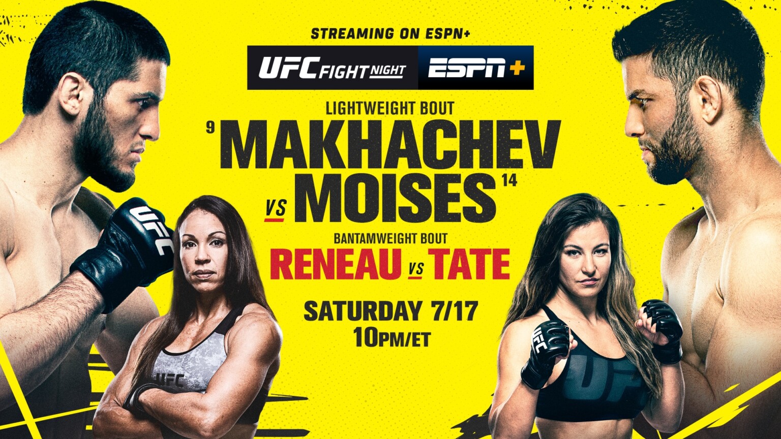 How to Watch UFC Fight Night: Makhachev vs. Moises Online – Live Stream