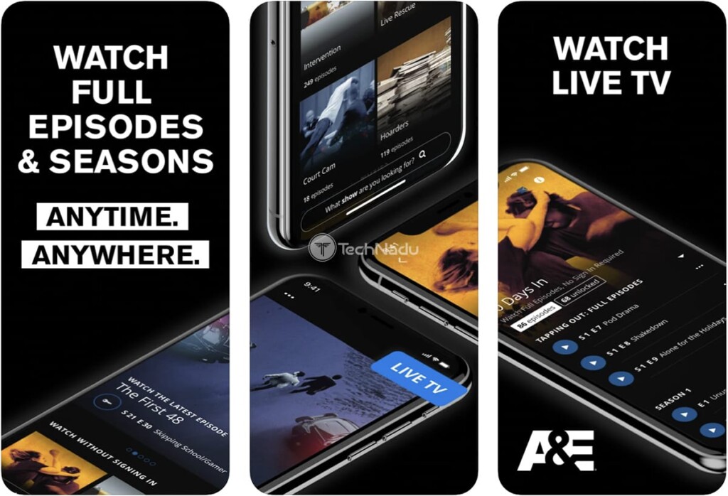 AE App Promo Images from iOS App Store