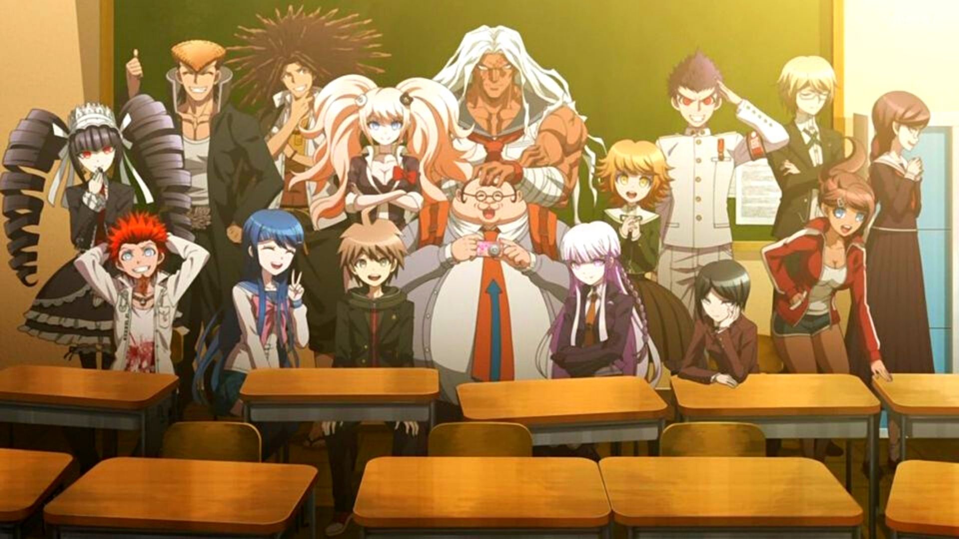 Anime Like Super Danganronpa 2.5 Komaeda Nagito to Sekai no