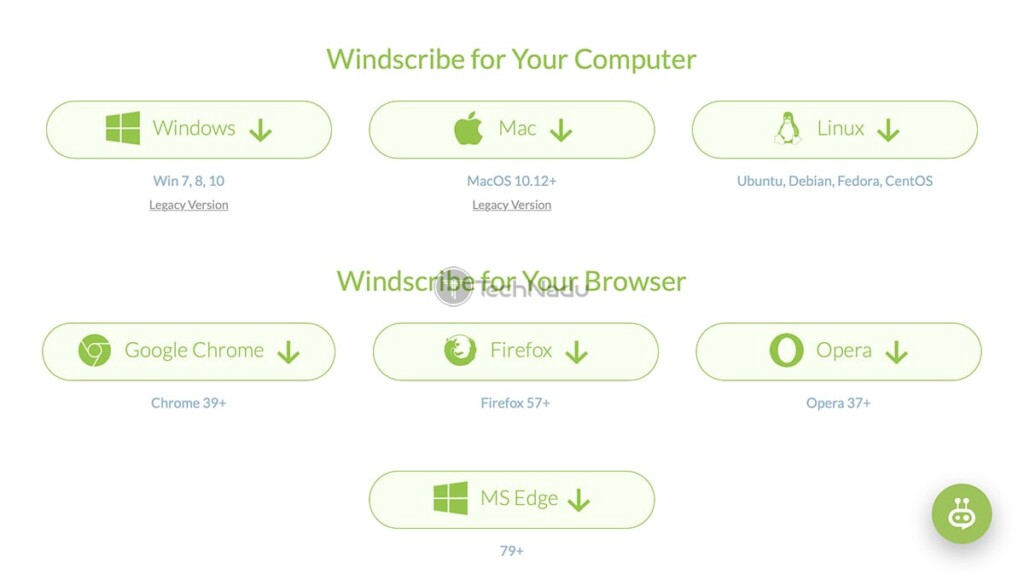 Downloading Windscribe Apps