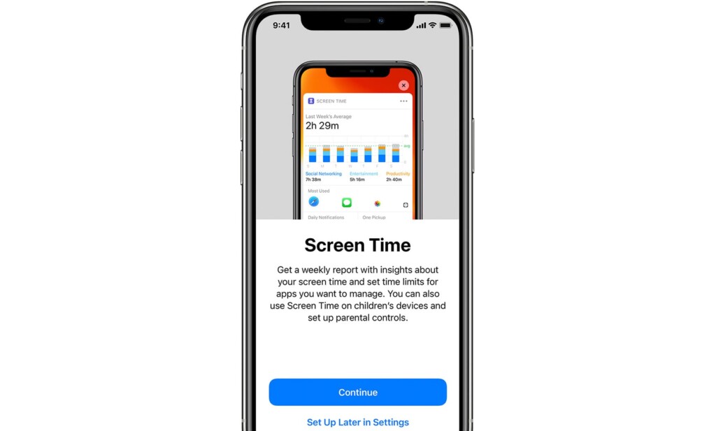 Screen Time Step While Setting Up iPhone