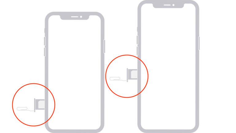 how to remove sim card tray on iphone 13