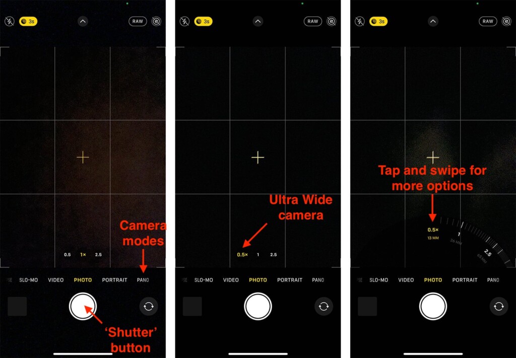 Steps to Use Ultra-Wide Camera on iPhone