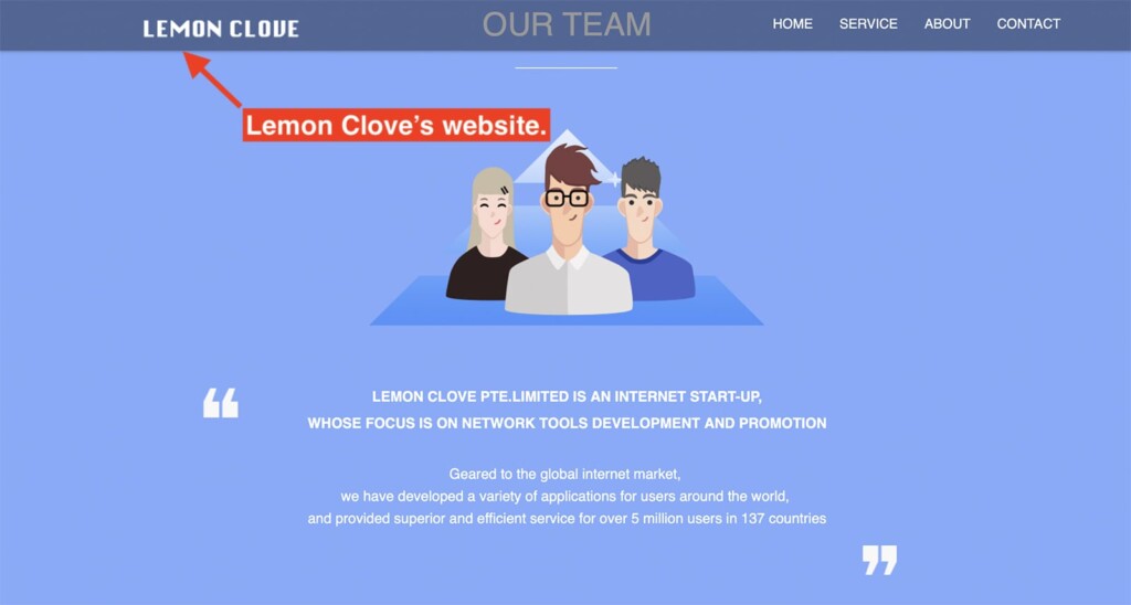 Lemon Clove Website