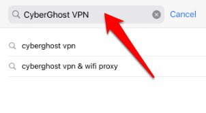 How to install, and use CyberGhost VPN on iOS