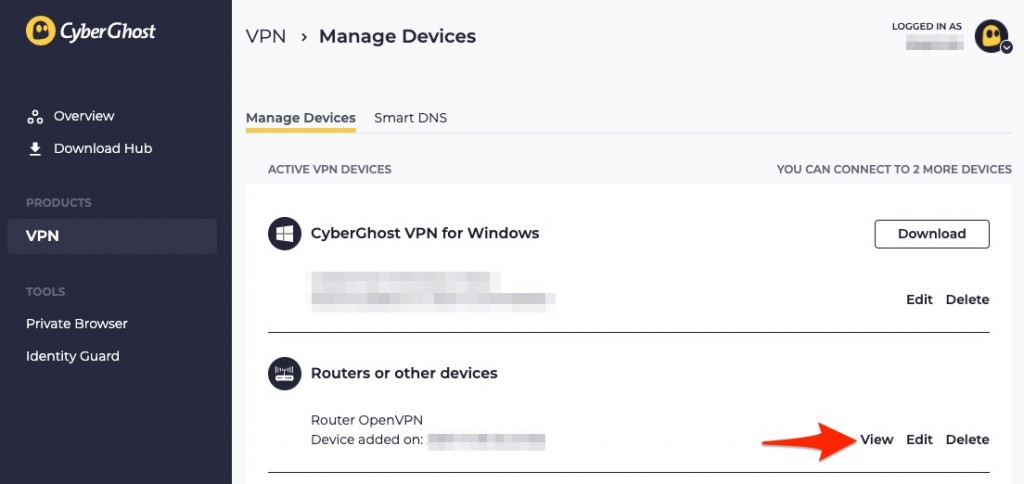 How to install and use CyberGhost VPN on DD-WRT