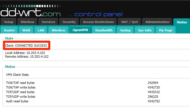 setup pia vpn client on dd-wrt