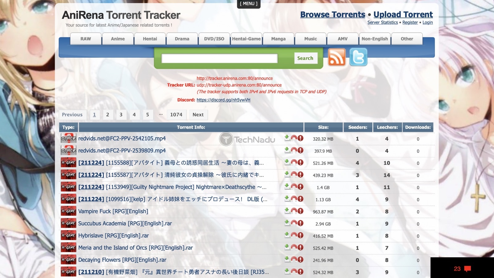 15 Best Anime Torrent Sites in 2023 - TechNadu