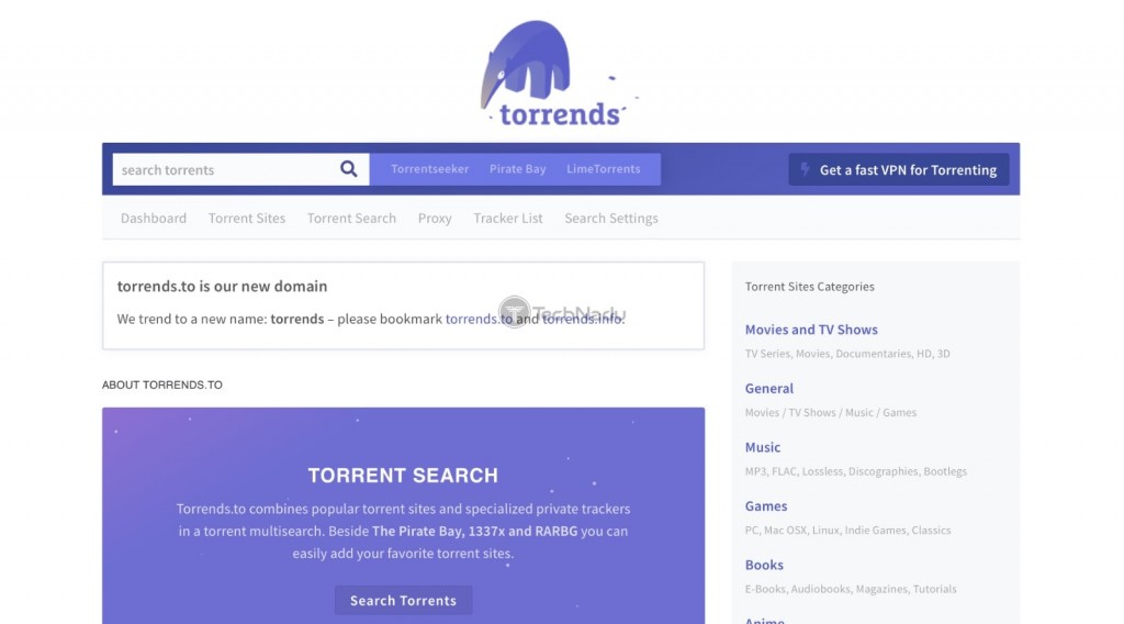 Torrends Home Page