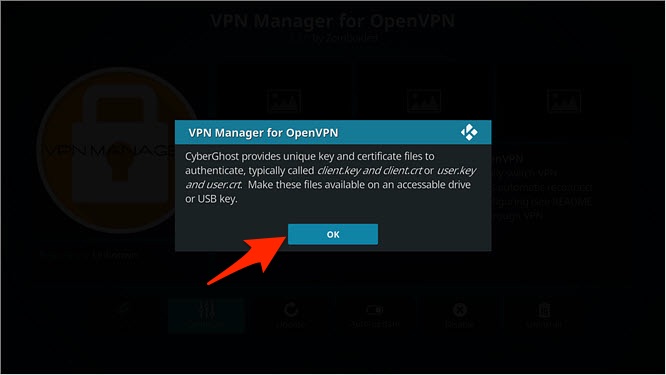 How to Use CyberGhost VPN for OpenELEC on Raspberry Pi?