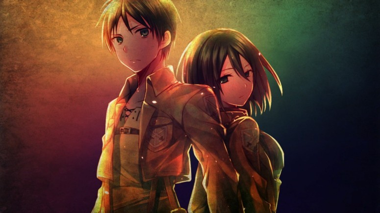 Attack on Titan x Eren and Mikasa