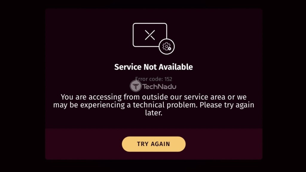 Popcornflix Error Message Geoblock