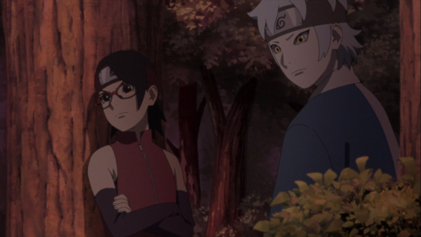 Boruto Episode 236: Sarada dkk Berusaha Kabur dari Pulau Doto, Ini