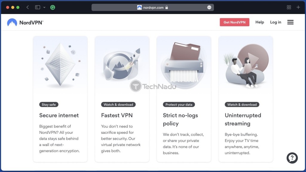 List of NordVPN Features As Found On Its Website