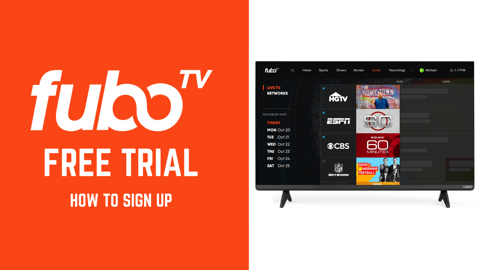 FuboTV Free Trial 2023 How to Sign Up for Free TechNadu