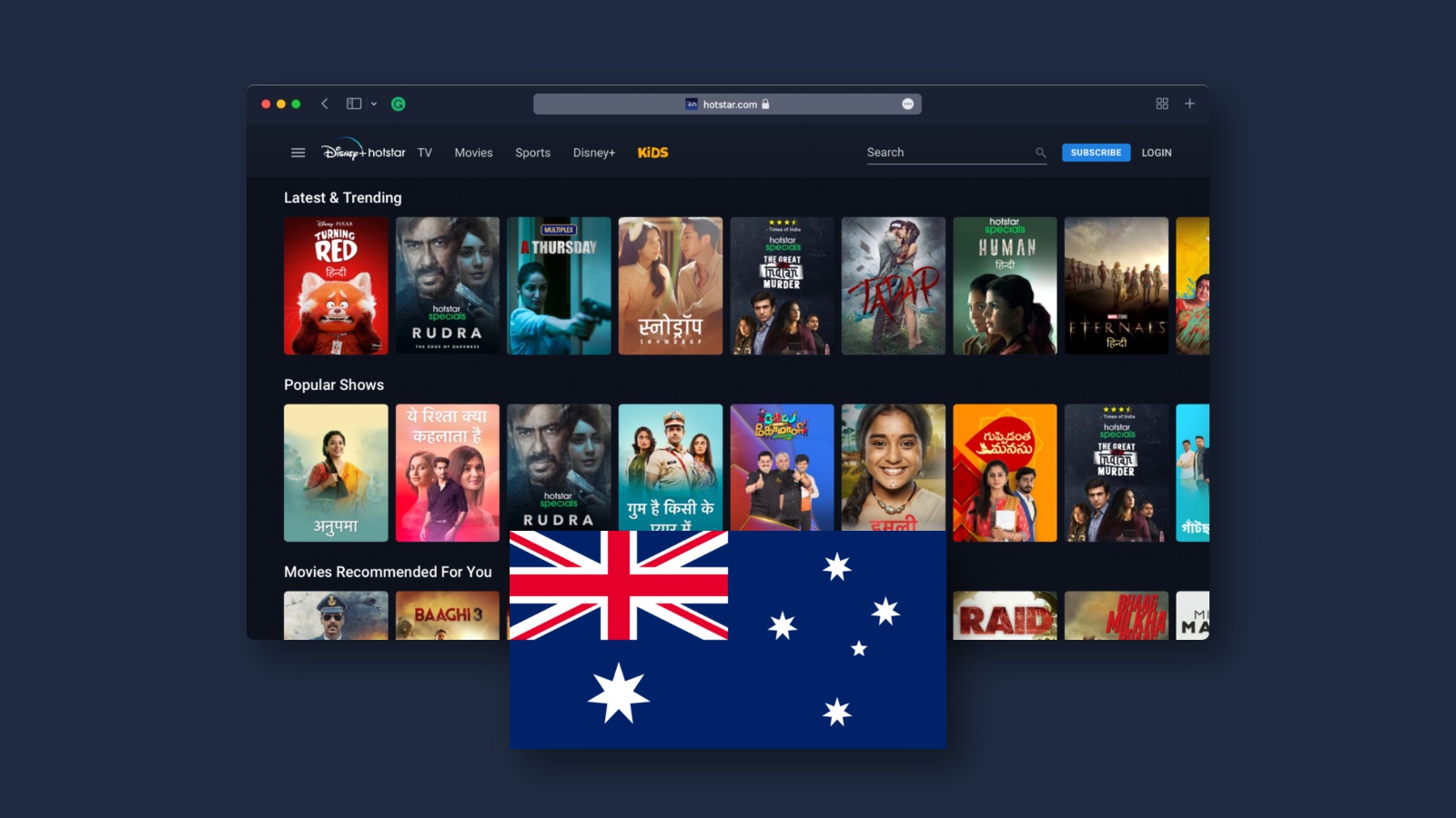 How to Watch Disney Hotstar in Australia for FREE TechNadu