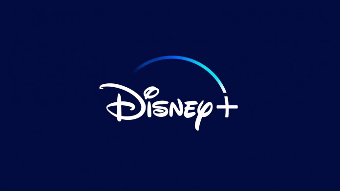Disney Plus Logo on a Blue Background