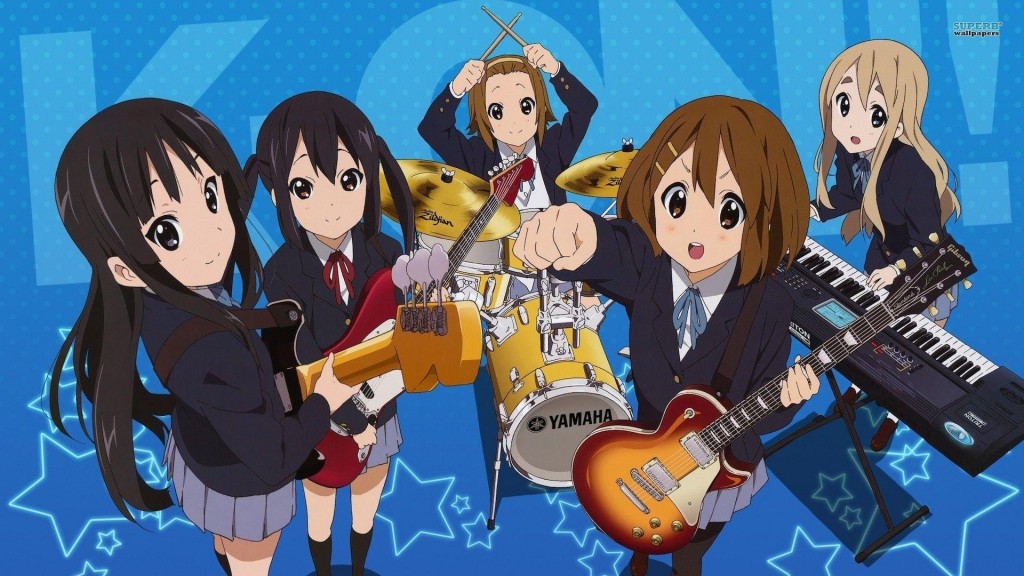 K-On - best anime to watch with friends