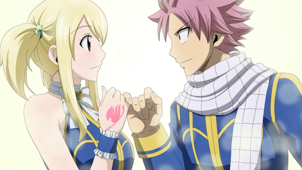 Lucy and Natsu 
