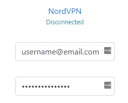 NordVPN connected on DD-WRT