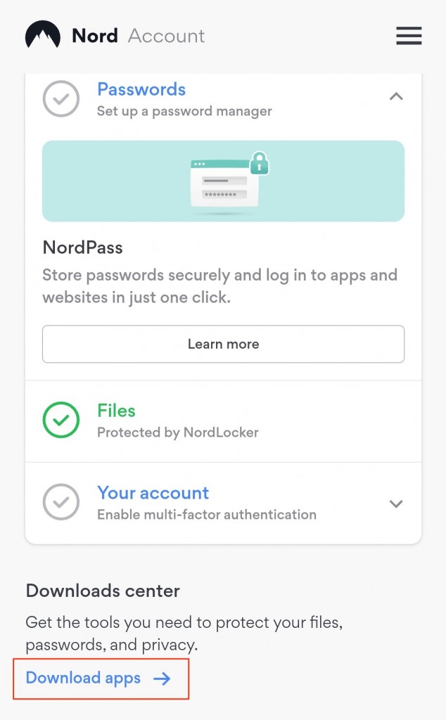 Download NordVPN on Android