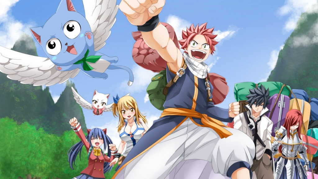 Team Natsu of Fairy Tail.