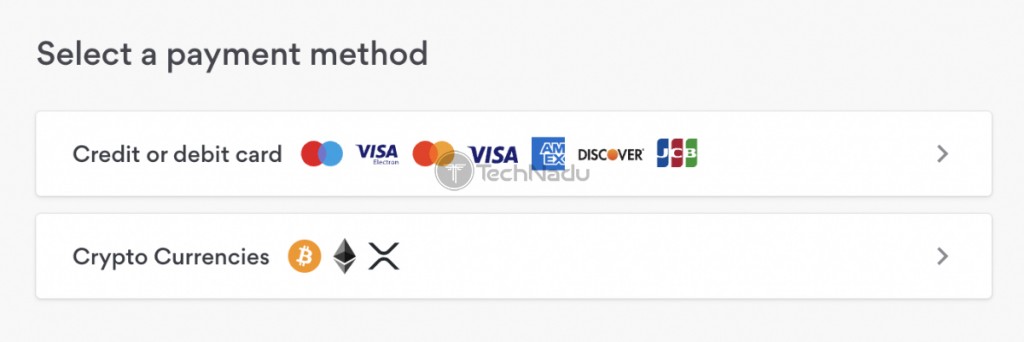 Payment Methods Supported NordVPN