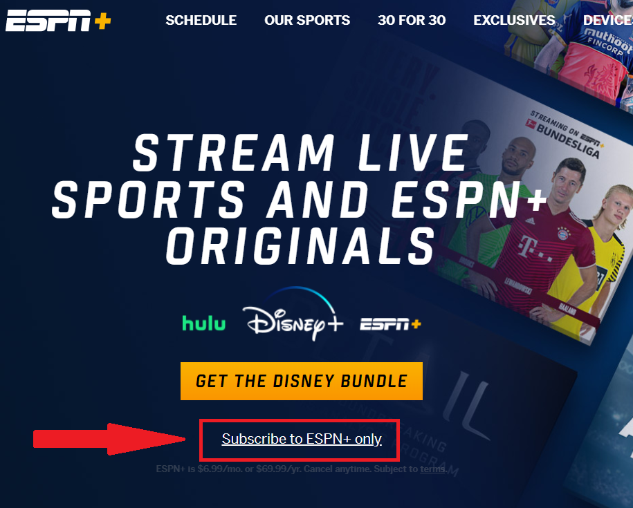 Espn plus hot sale online free