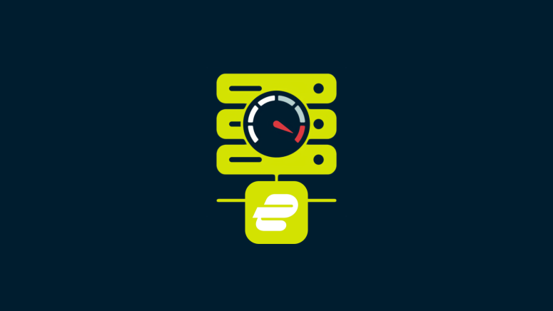 ExpressVPN Lime Logo with Server Illustration