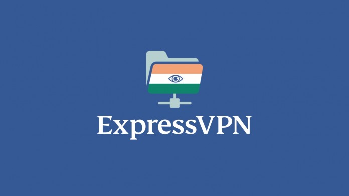 ExpressVPN Logo with Indian Flag Server Icon