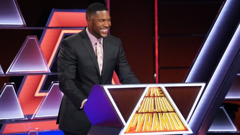 Michael Strahan in The $100,000 Pyramid