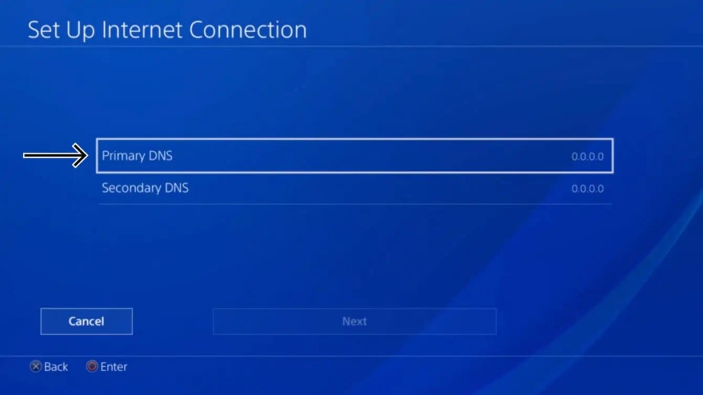 Setting Up DNS on PlayStation 4