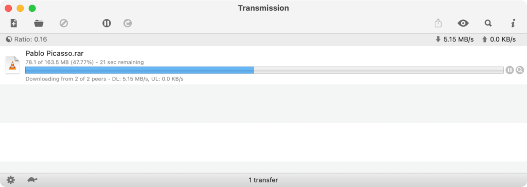 Testing Australia Server While Torrenting with ExpressVPN