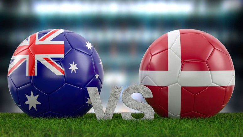 Australia vs Denmark - World Cup
